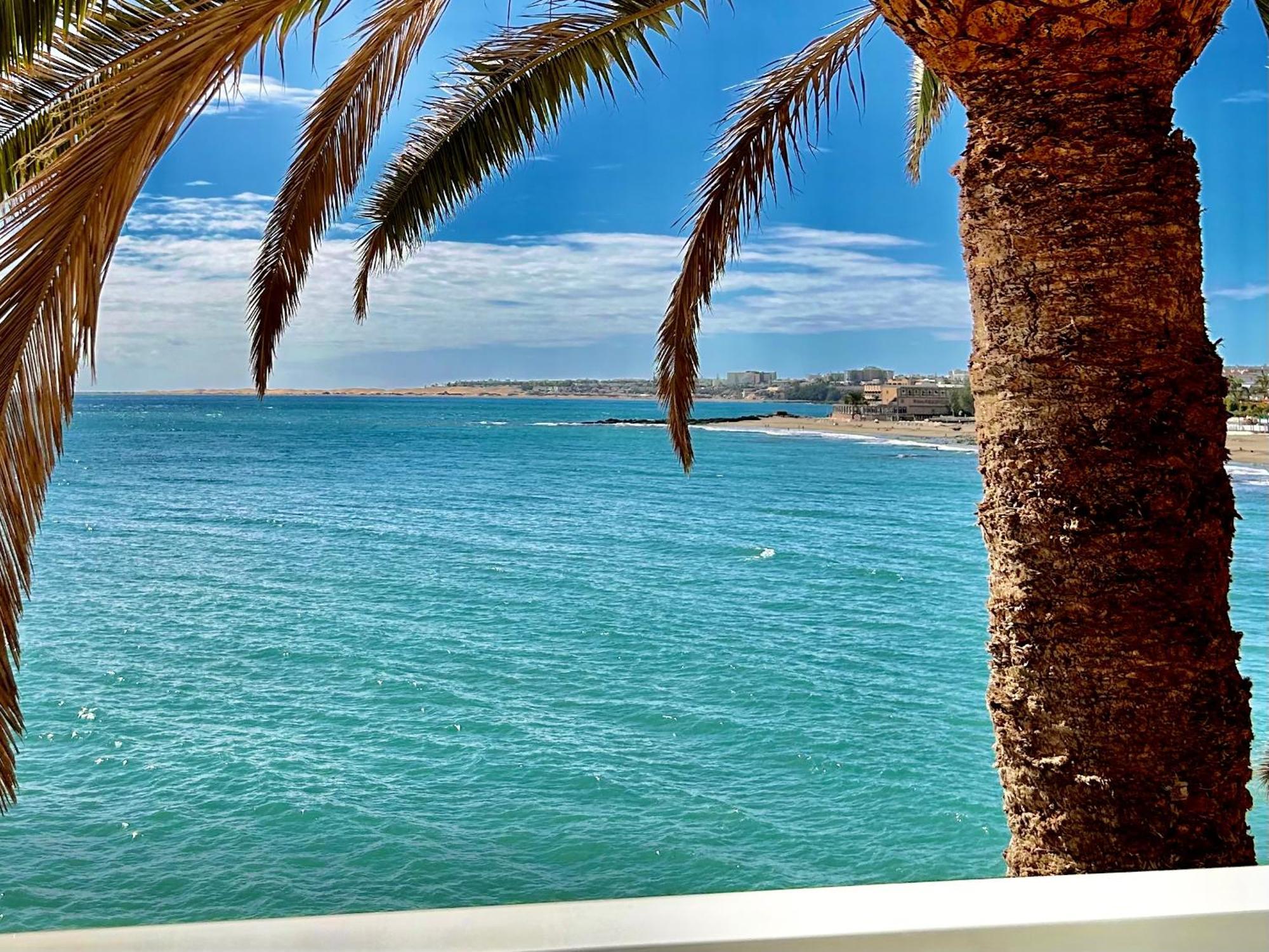 Sobre El Mar Con Vistas A Las Dunas De Maspalomas San Agustín Eksteriør billede